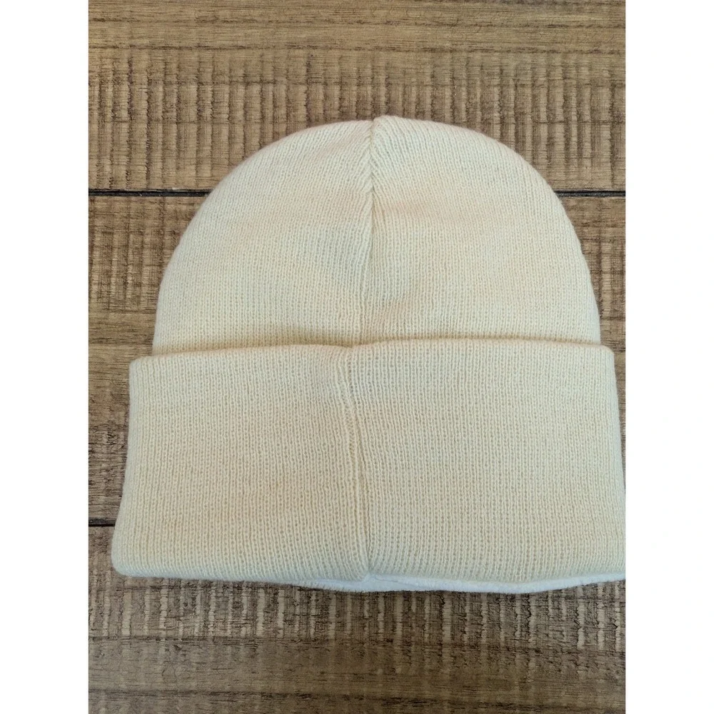 Furtalk  white Kid's Double Layer Knit Soft  Beanie‎ Age 3-8 Years For All